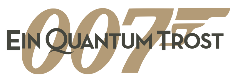 007: Quantum of Solace logo on a transparent background