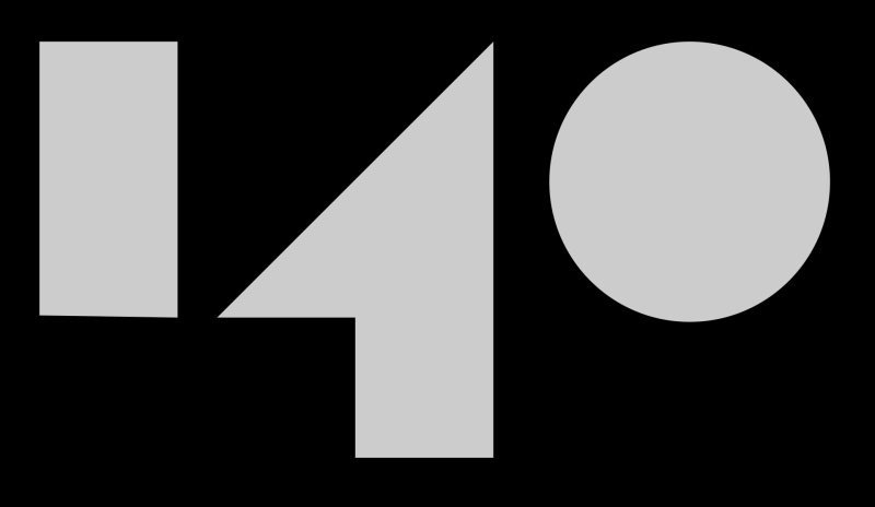 140 logo in full colour