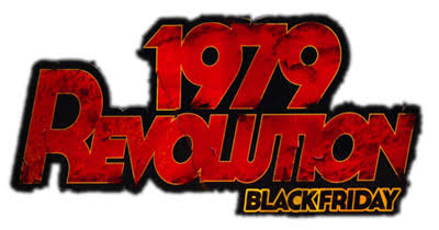 1979 Revolution: Black Friday logo in full colour