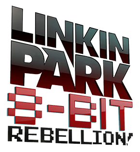 8-Bit Rebellion! logo on a transparent background
