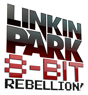 8-Bit Rebellion! logo on a transparent background