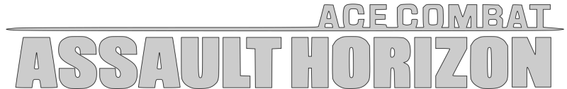 Ace Combat: Assault Horizon logo on a transparent background