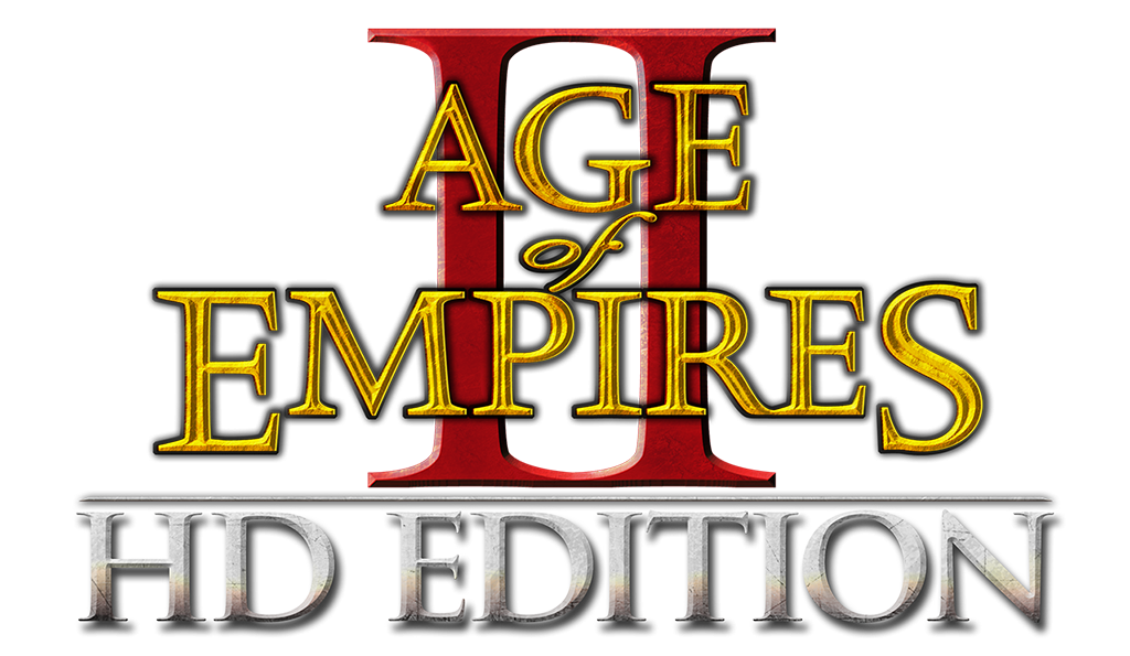 Age of Empires II: HD Edition logo on a transparent background