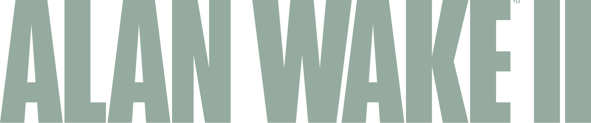 Alan Wake 2 logo in full colour