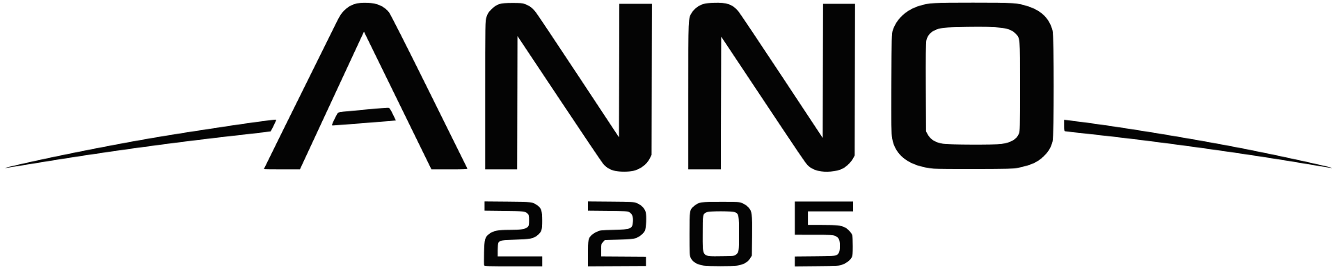 Anno 2205 logo on a transparent background