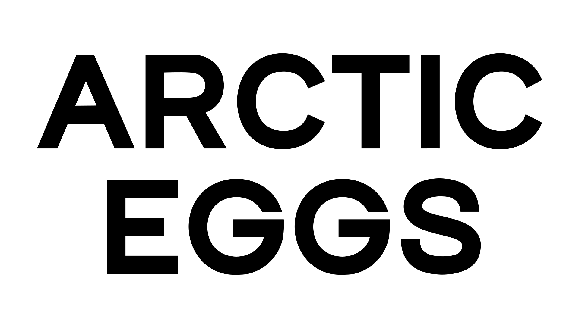 Arctic Eggs logo on a transparent background