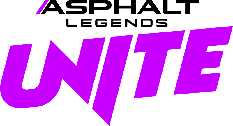 Asphalt Legends logo on a transparent background