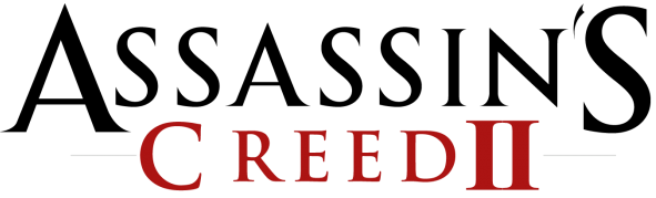 Assassin's Creed II logo on a transparent background