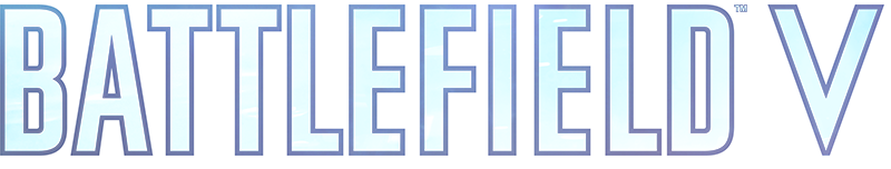 Battlefield V logo on a transparent background