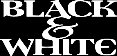 Black & White logo in full colour