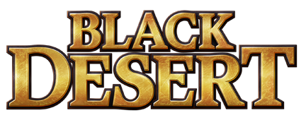 Black Desert Online logo on a transparent background