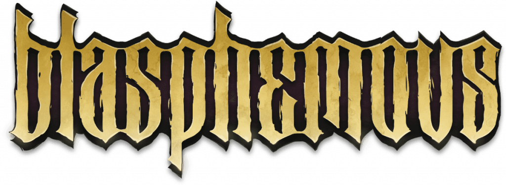 Blasphemous logo on a transparent background