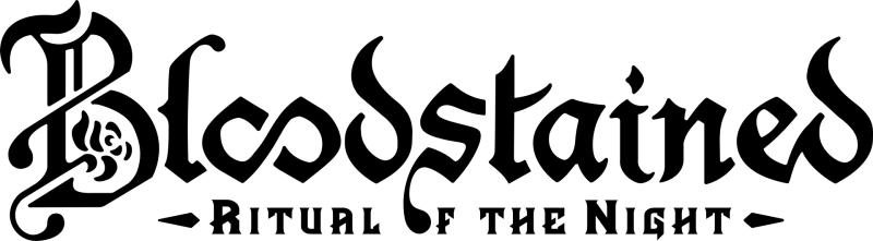 Bloodstained: Ritual of the Night logo on a transparent background