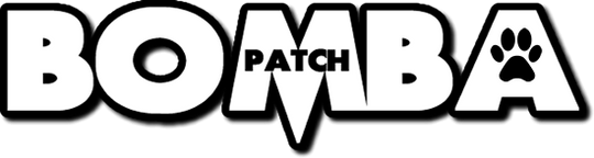 Bomba Patch logo on a transparent background