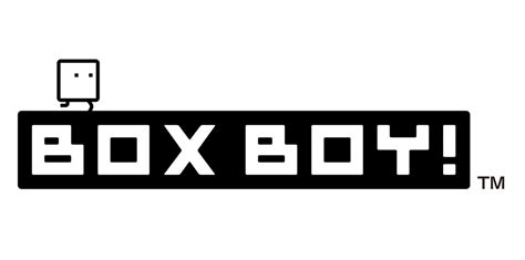 BoxBoy! + BoxGirl! logo in full colour