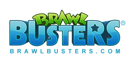 Brawl Busters logo in full colour