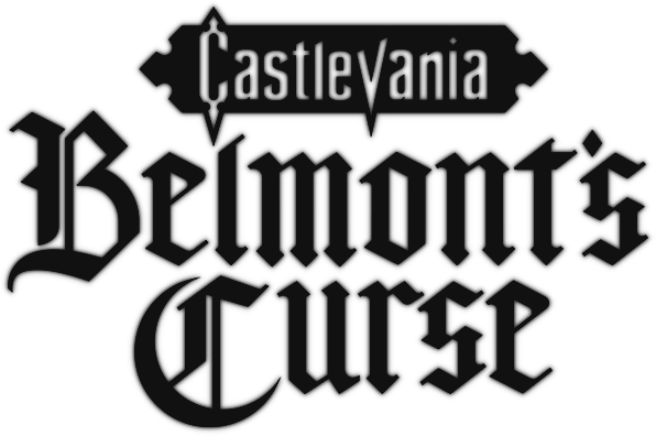 Castlevania: Belmont's Curse logo in black