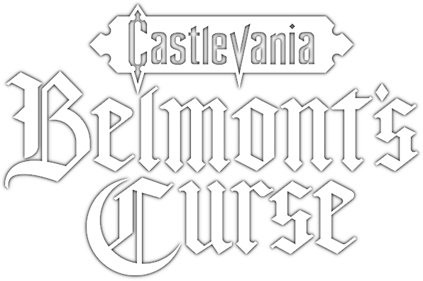 Castlevania: Belmont's Curse logo on a transparent background