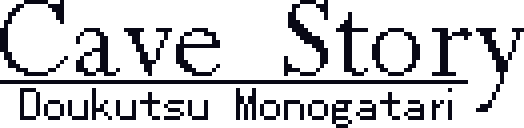 Cave Story logo in full colour