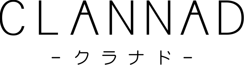 Clannad logo on a transparent background