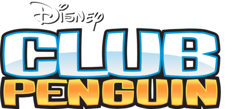 Club Penguin logo on a transparent background