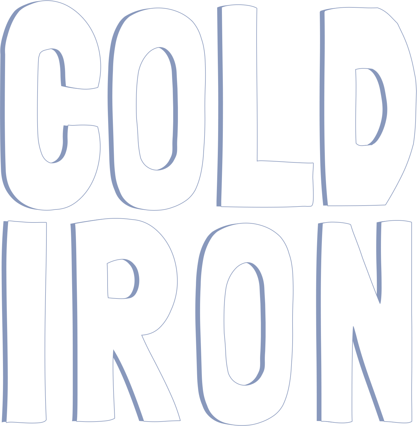 Cold Iron logo on a transparent background