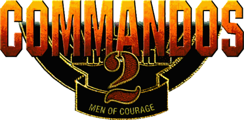Commandos 2: Men of Courage logo on a transparent background
