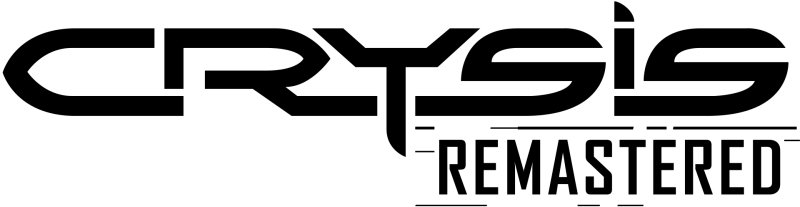 Crysis Remastered logo on a transparent background