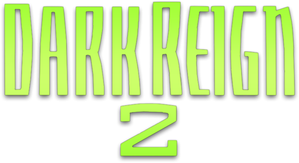 Dark Reign 2 logo on a transparent background