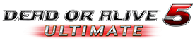 Dead or Alive 5 Ultimate logo on a transparent background
