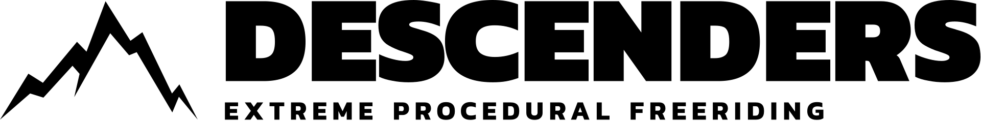 Descenders logo on a transparent background