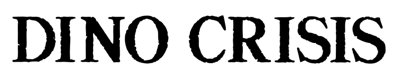 Dino Crisis logo on a transparent background