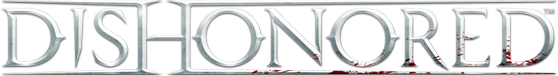 Dishonored logo on a transparent background