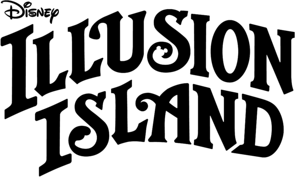 Disney Illusion Island logo on a transparent background