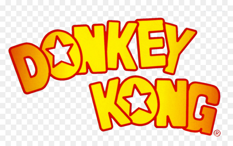 Donkey Kong logo in full colour