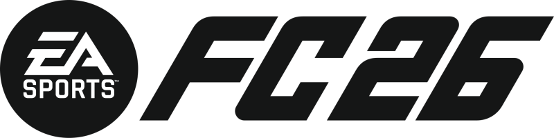 EA Sports FC 26 logo on a transparent background