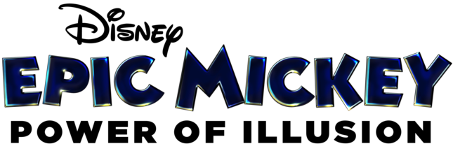 Epic Mickey: Power of Illusion logo on a transparent background