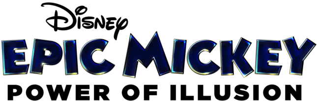 Epic Mickey: Power of Illusion logo on a transparent background