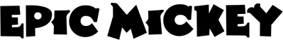 Epic Mickey logo on a transparent background