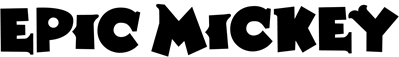 Epic Mickey logo on a transparent background