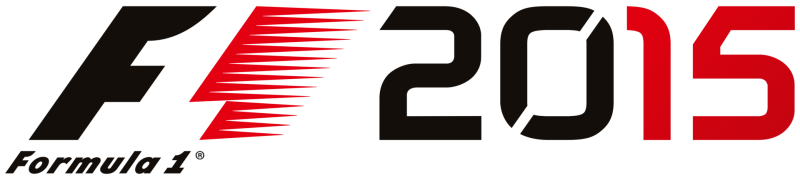 F1 2015 logo on a transparent background