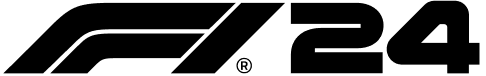 F1 24 logo on a transparent background