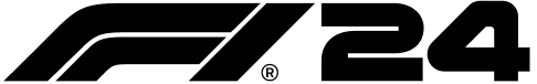 F1 24 logo on a transparent background