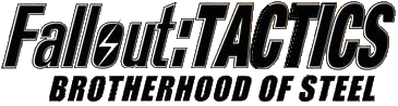 Fallout Tactics: Brotherhood of Steel logo on a transparent background