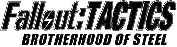 Fallout Tactics: Brotherhood of Steel logo on a transparent background