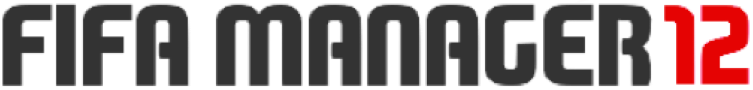 FIFA Manager 12 logo on a transparent background