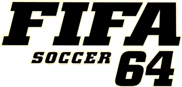 FIFA Soccer 64 logo on a transparent background
