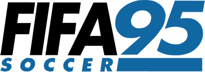FIFA Soccer 95 logo on a transparent background