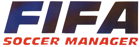 FIFA Soccer Manager logo on a transparent background