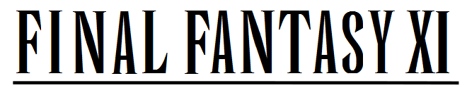 Final Fantasy XI logo in full colour